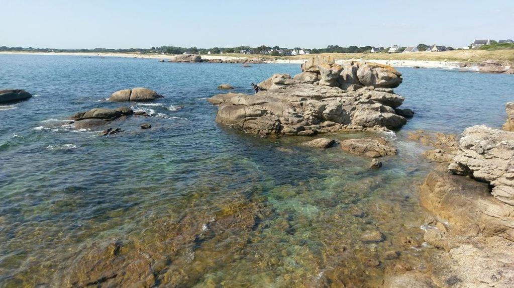A Moins De 100 Metres De La Mer A La Pointe De Trevignon Trégunc Exterior foto